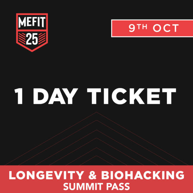 1-Day Pass – MEFIT Longevity & Biohacking Summit 2025