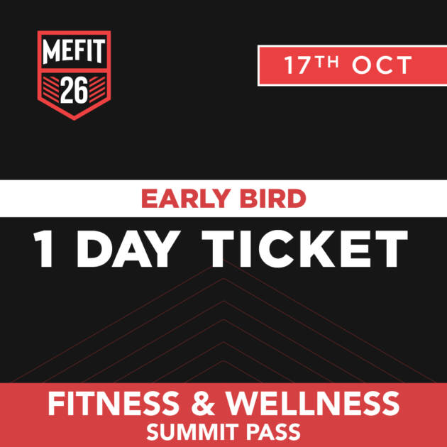 1-Day Pass – MEFIT Summit 2026 (Saturday - 17 Oct)